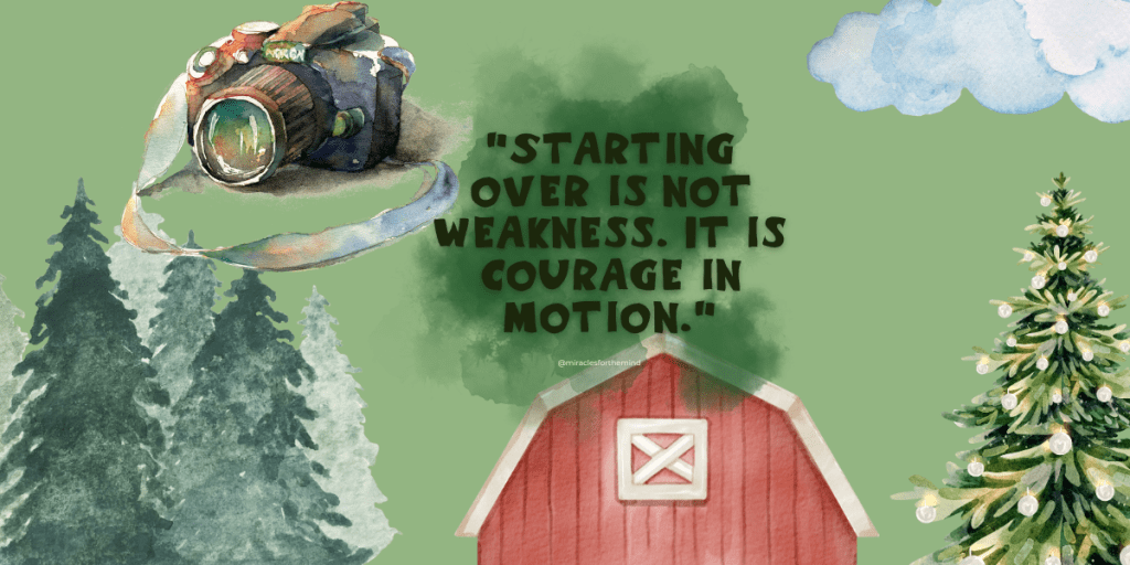 The Quiet Power of Starting&nbsp;Over